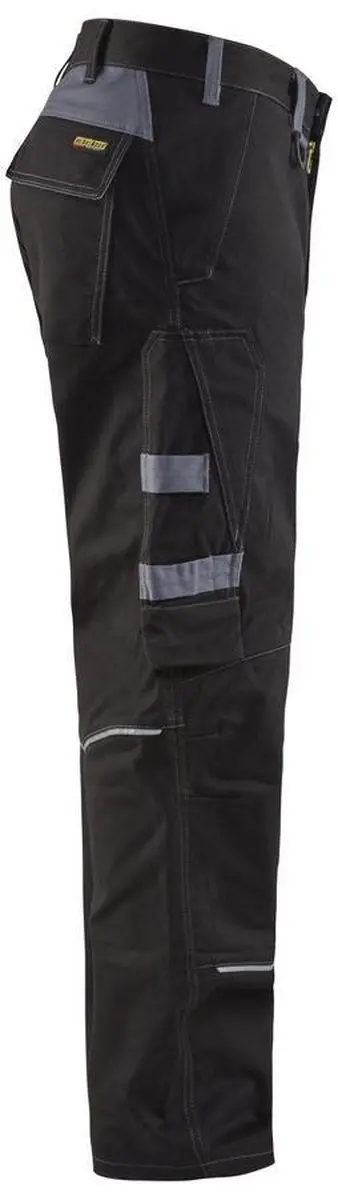 Blåkläder Vlamvertragende Werkbroek 1561-1516 - D96 Zwart/Grijs