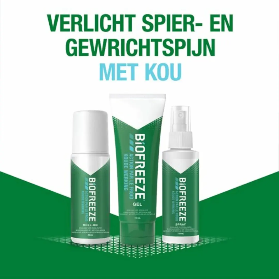 Biofreeze Spray 104g - 2 Stuks