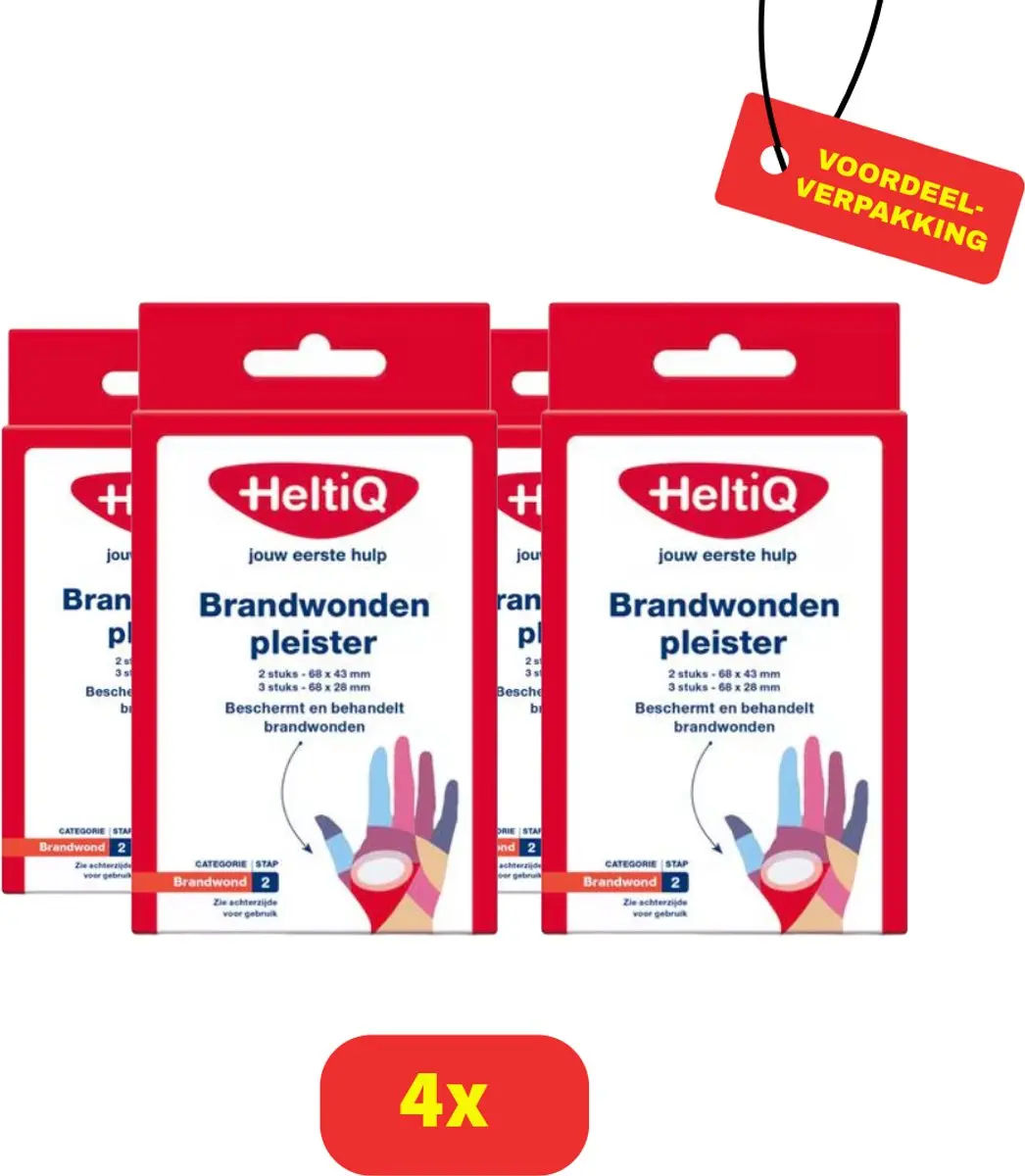 Heltiq Brandwonden Pleister