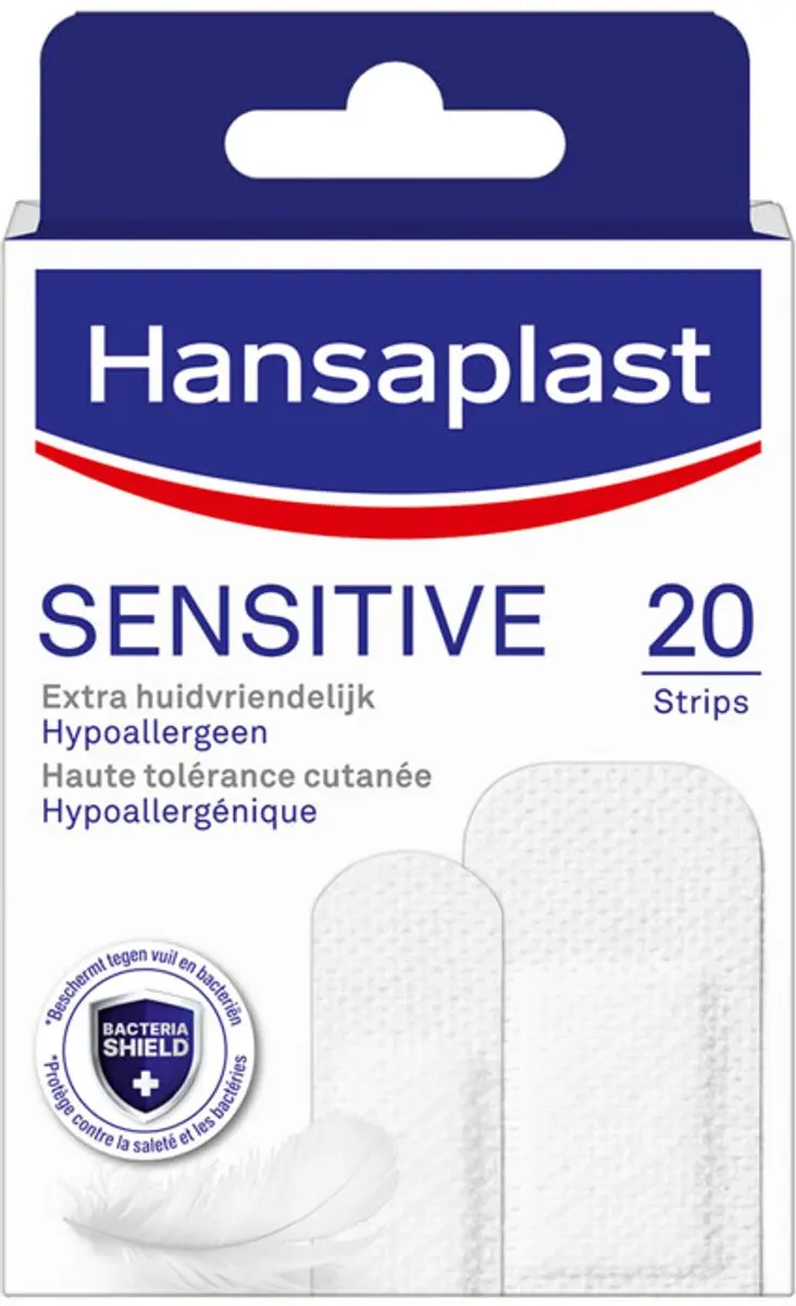 Hansaplast Sensitive Pleisters - 120 Stuks (6x20)