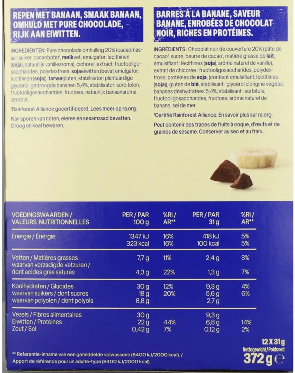 weCare High Protein Choco Banana Repen