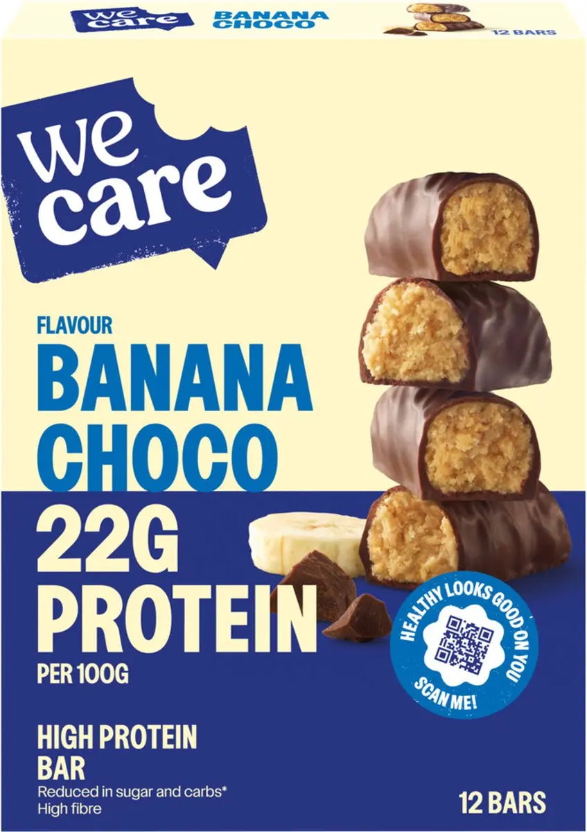 weCare High Protein Choco Banana Repen - 6x372g