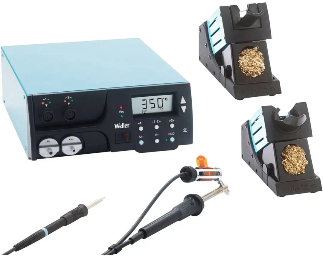 Weller WR 2002 Soldeer- en desoldeerstation 250W - 50-550°C