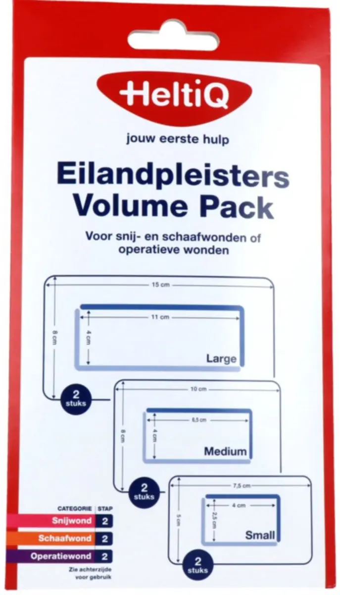 Heltiq Eilandpleister - 6 Stuks