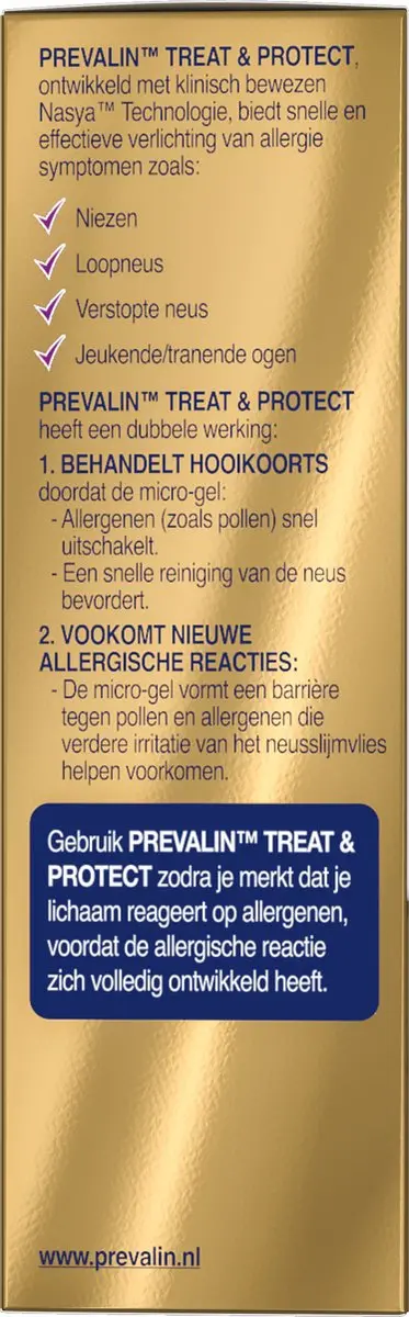 Prevalin Treat & Protect Neusspray 15ml