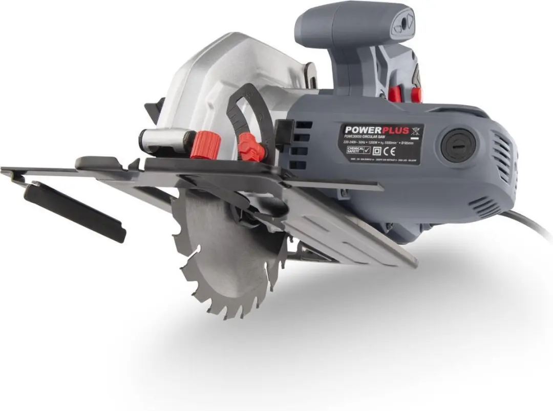 Powerplus POWE30050 Elektrische Cirkelzaag 1200W - Ø185mm