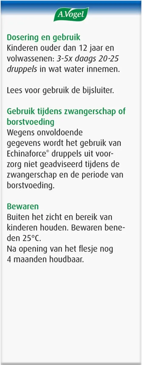 A.Vogel Echinaforce Druppels 100ml