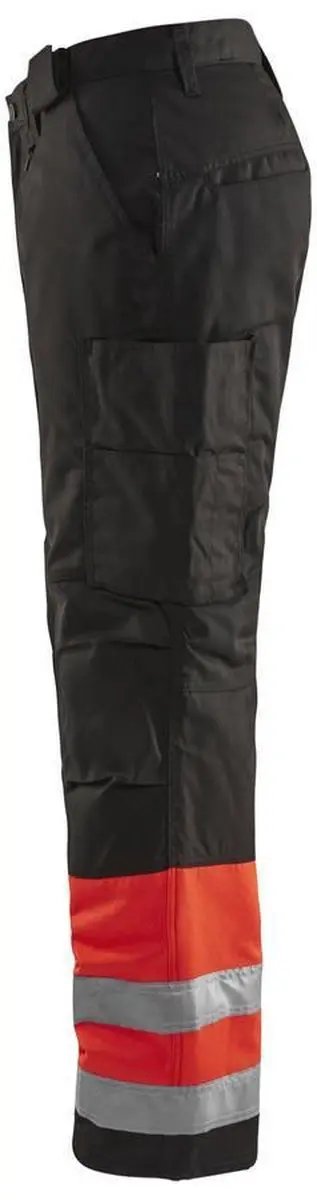 Blåkläder Winterwerkbroek High Vis 1862-1811 - 150 - High Vis Rood/Zwart