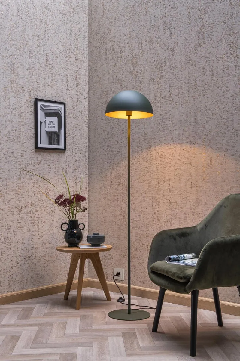 Lucide Siemon Vloerlamp Ø35cm - Groen