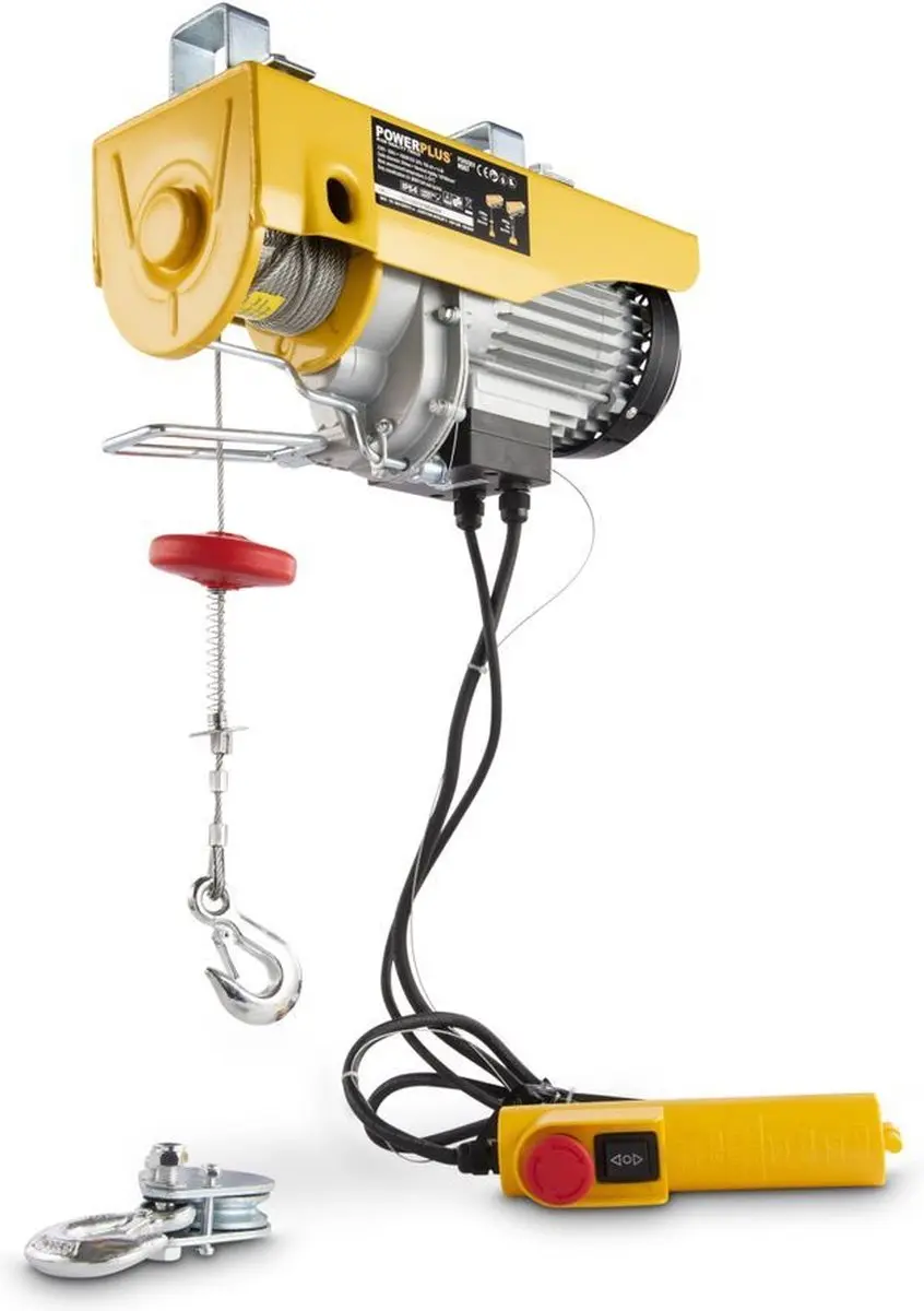 Powerplus POWX901 Elektrische Kabeltakel 1000W