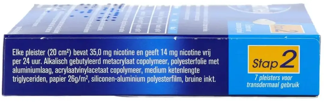 Nicotinell Nicotinepleisters 14mg - 2x7 Stuks
