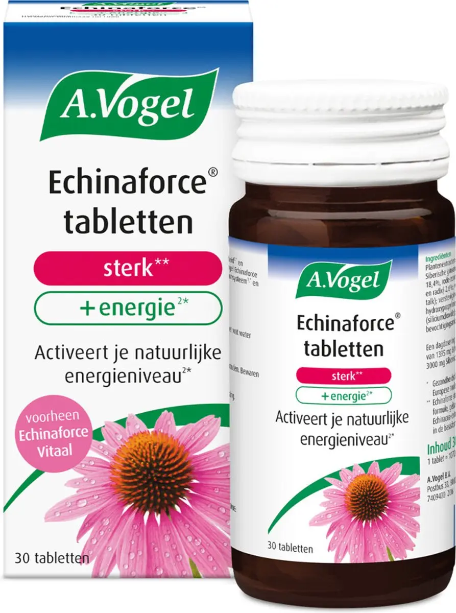 A.Vogel Echinaforce Sterk + Energie 60 tabletten