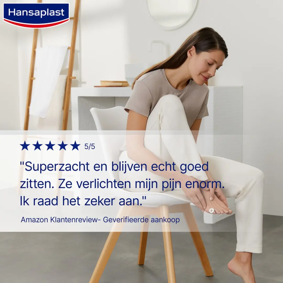 Hansaplast Likdoornpleisters 20 Stuks - Wit