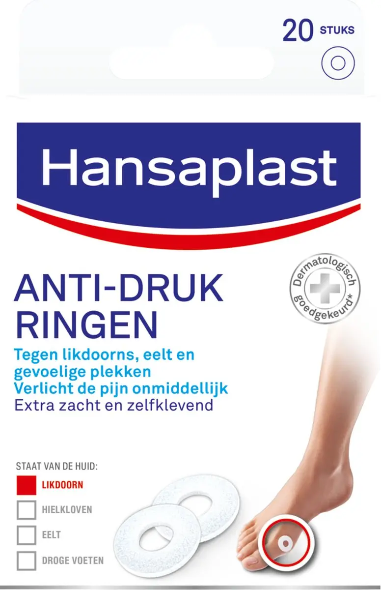 Hansaplast Likdoornpleisters 20 Stuks
