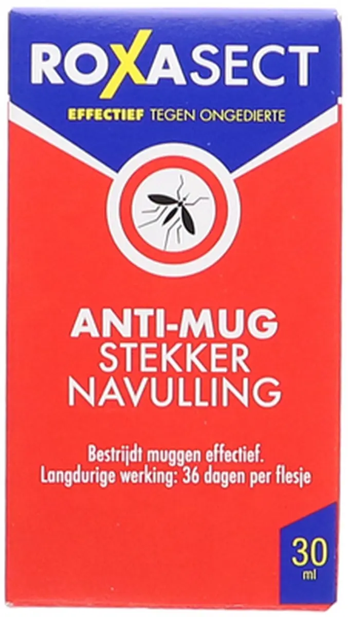 Roxasect Muggenstekker Navulling 5x