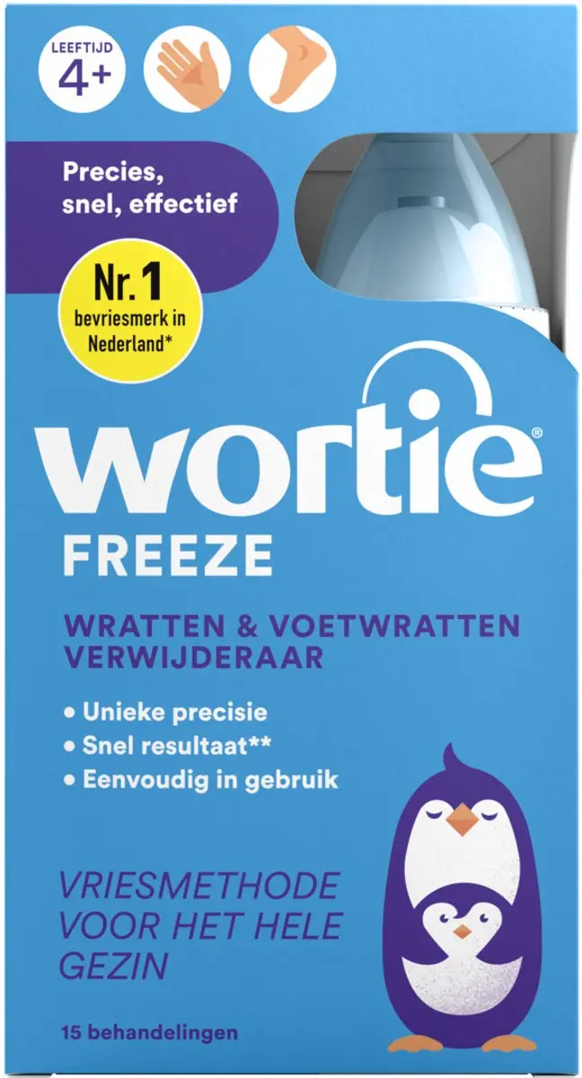 Wortie Cool Wrattenverwijderaar 50ml - 15 Behandelingen