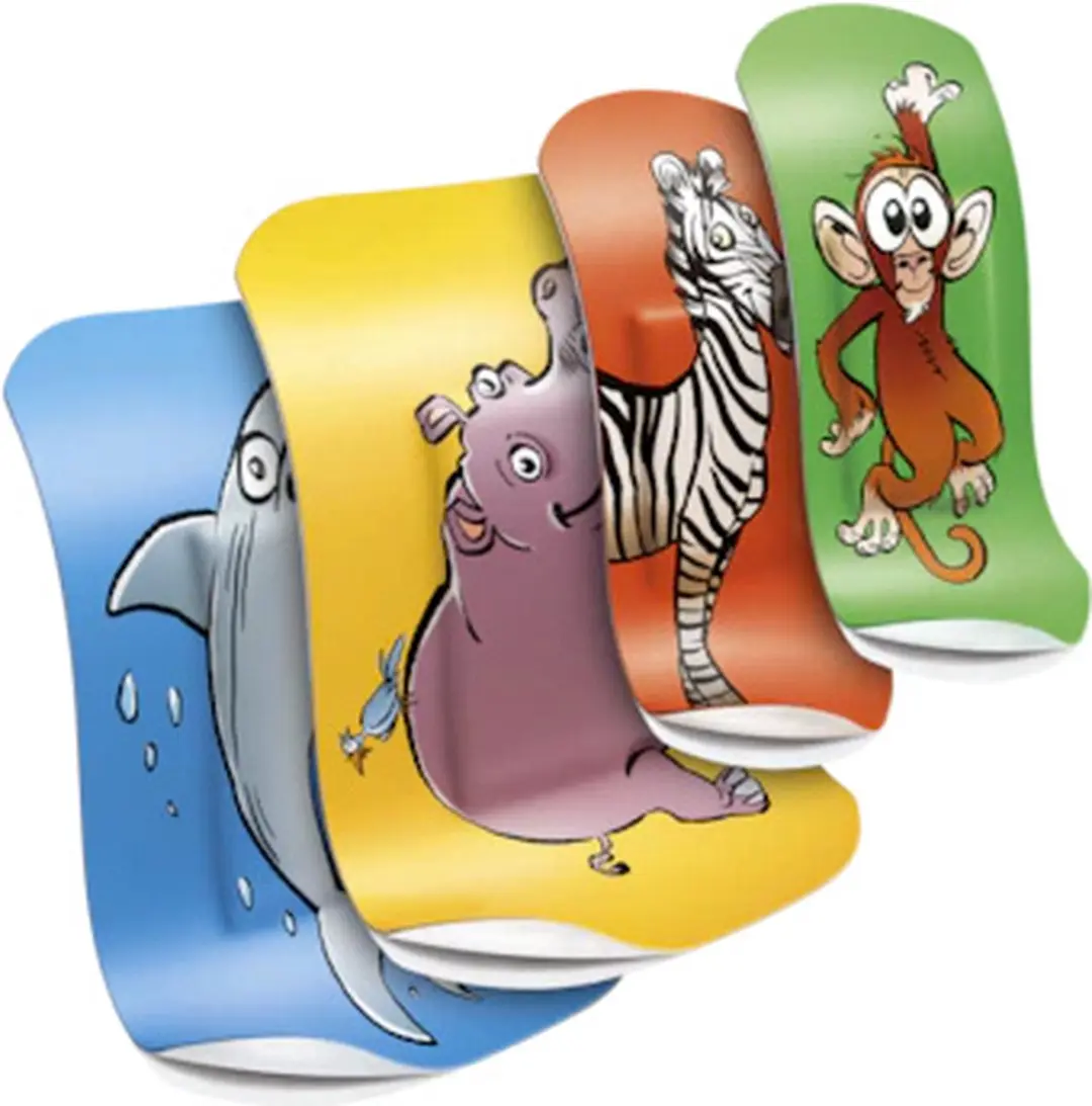 Hansaplast Dieren Pleisters - 12 Stuks Multicolor