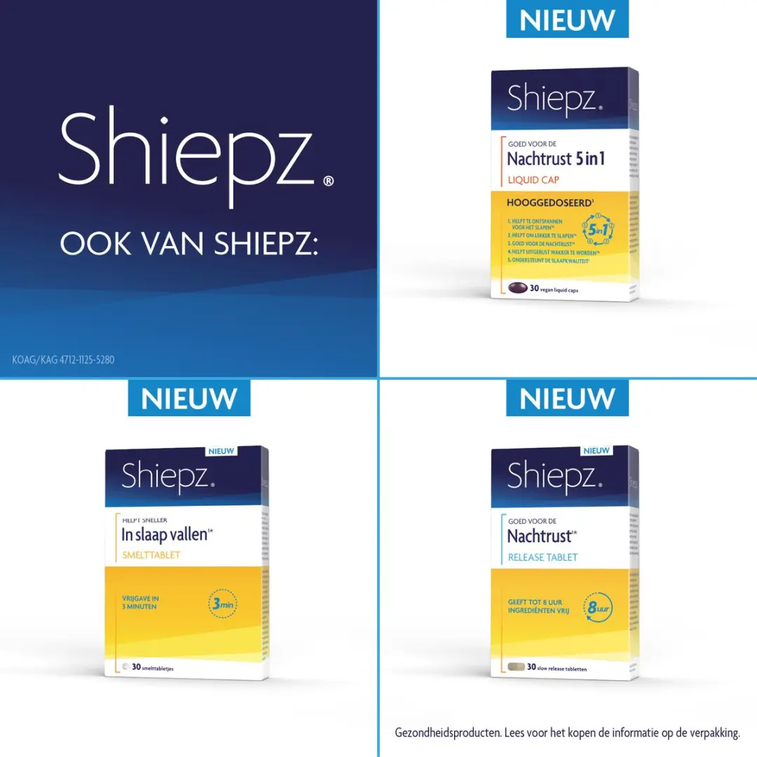 Shiepz Nachtrust 5 in 1 - 30 Capsules