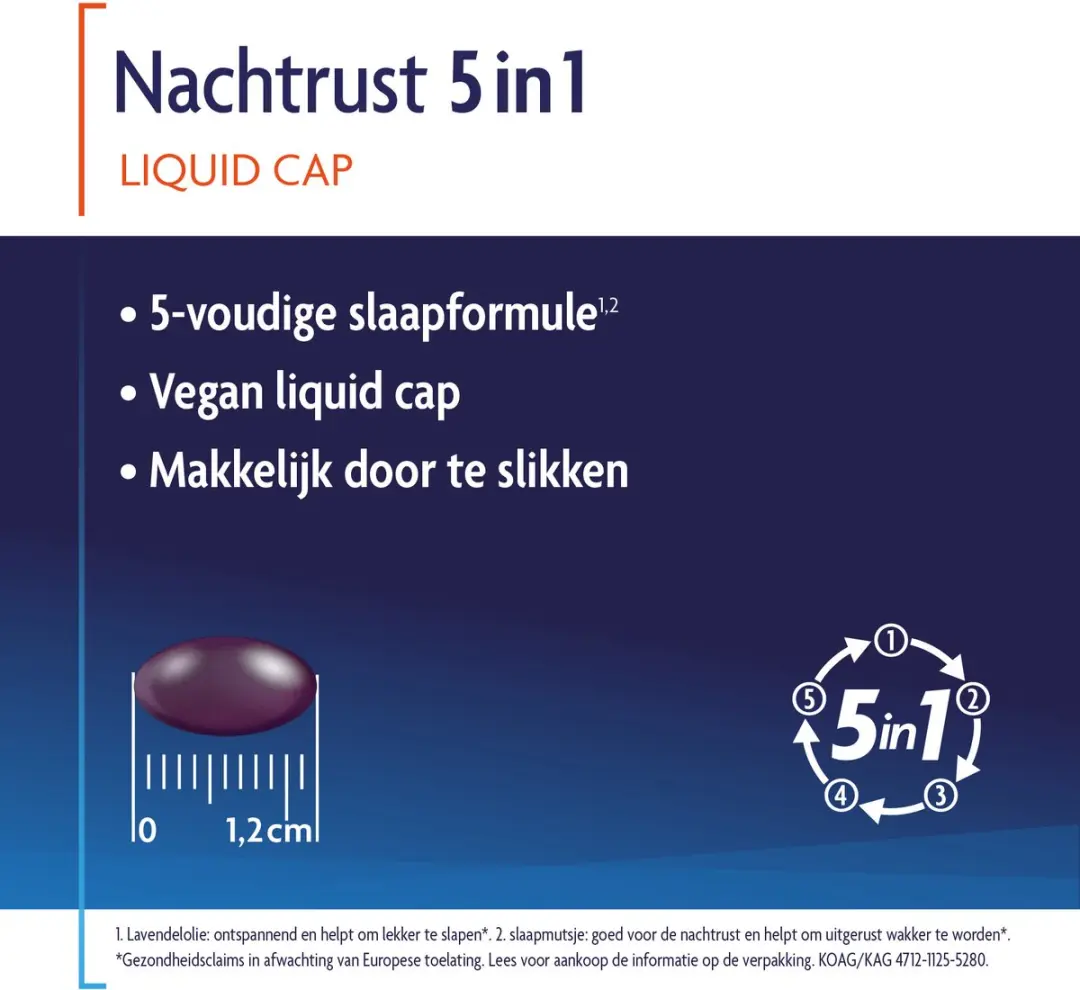 Shiepz Nachtrust 5 in 1 - 30 Capsules - afbeelding 6 van 6
