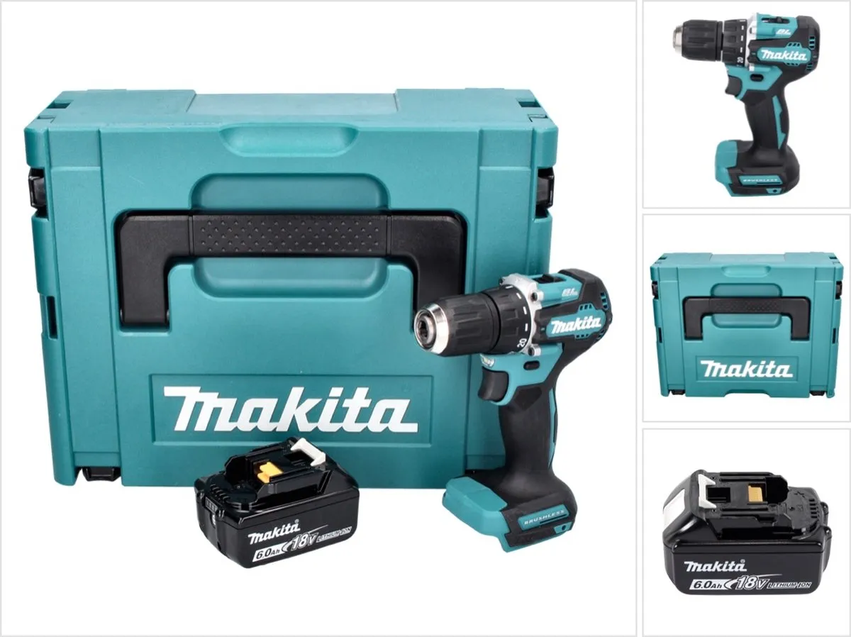 Makita DDF487G1J Accuboormachine 18V 40Nm Borstelloos