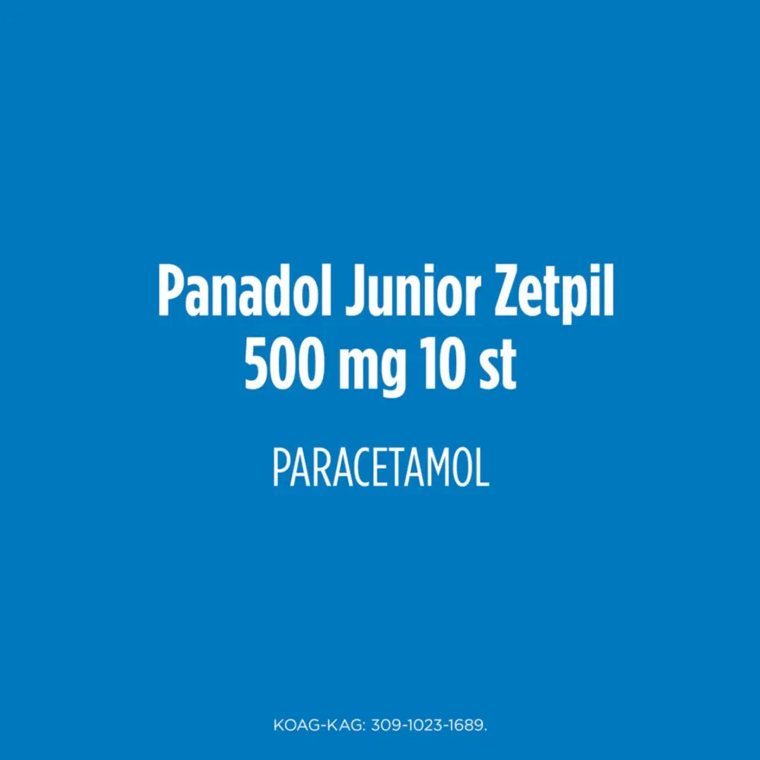 Panadol Junior Paracetamol 500mg Zetpillen - 20 Stuks