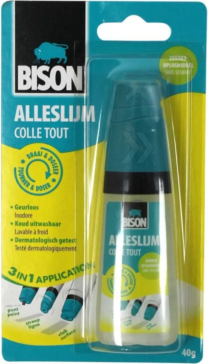 Bison Alleslijm Draai Applicator 40g