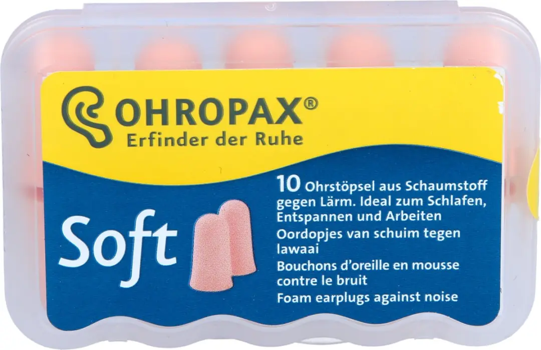 Ohropax Soft Oordoppen - 10 Stuks - Blauw