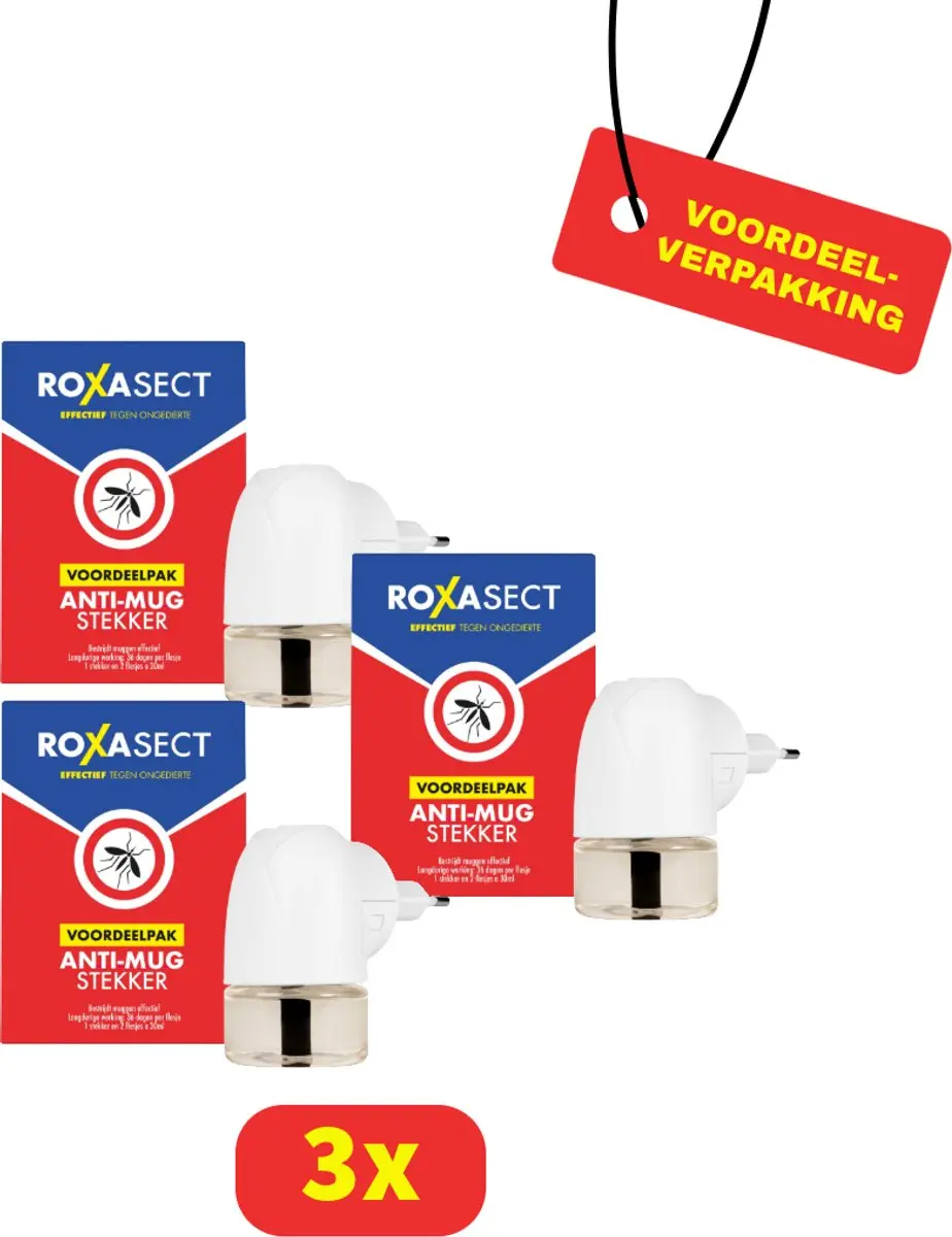 Roxasect Anti-Mug Muggenstekker