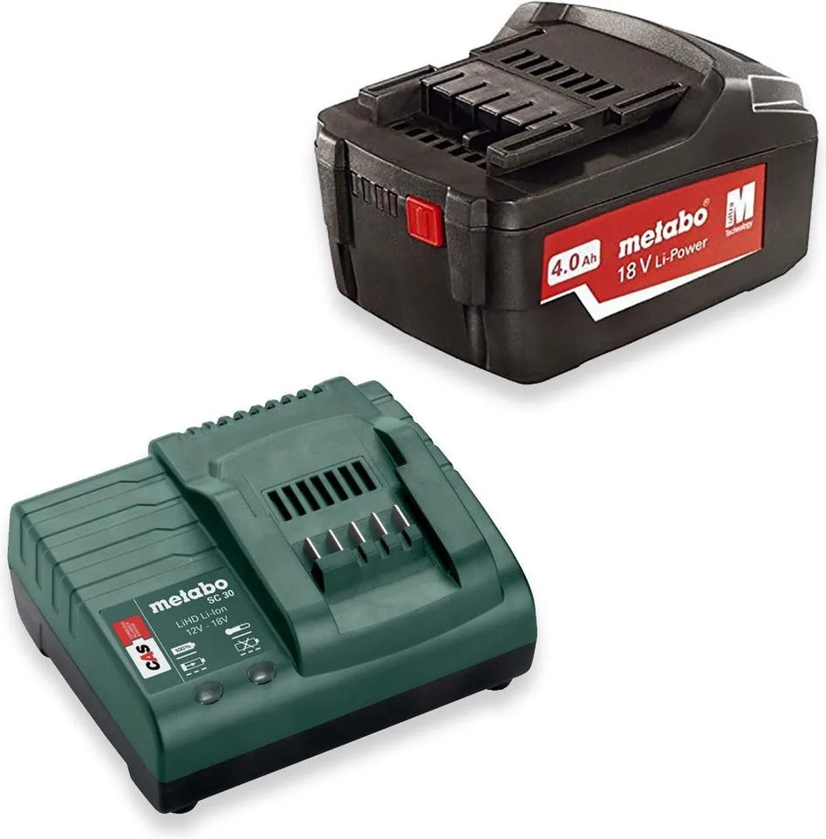 Metabo BASIC SET 685192000 Starterset - 18V 4.0Ah Accu & Lader