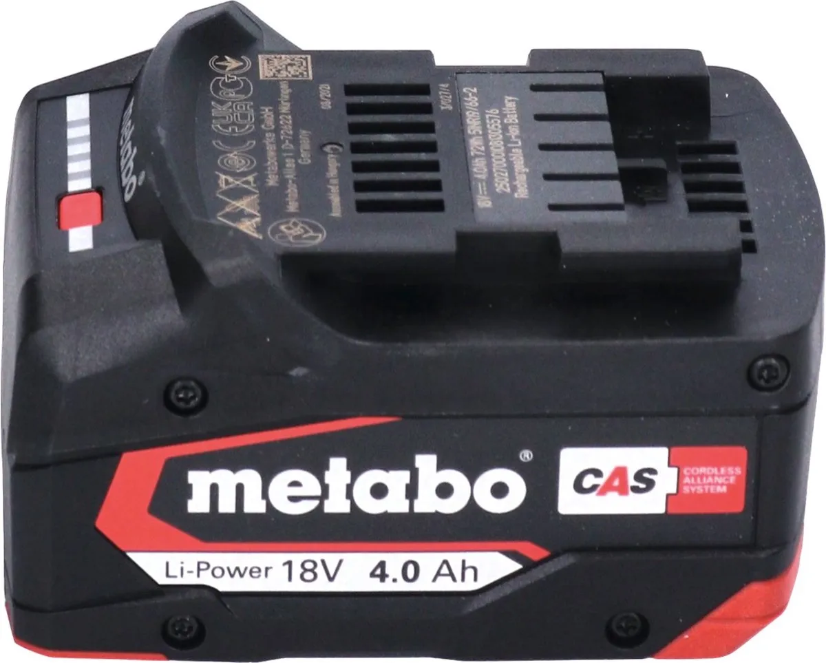 Metabo BASIC SET 685192000 Starterset - 18V 4.0Ah Accu & Lader