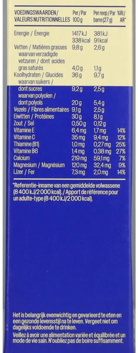 weCare High Protein Bar Choco Caramel 81g