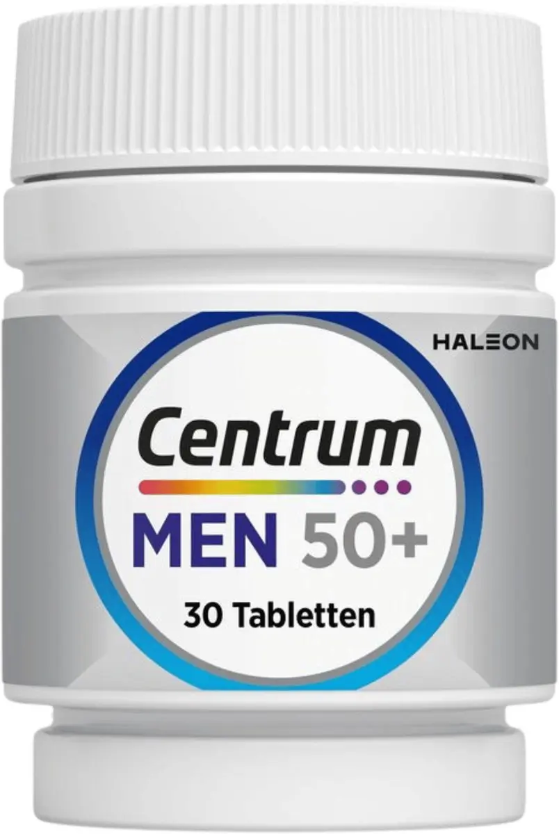 Centrum Men 50+ Tabletten - 30 Stuks