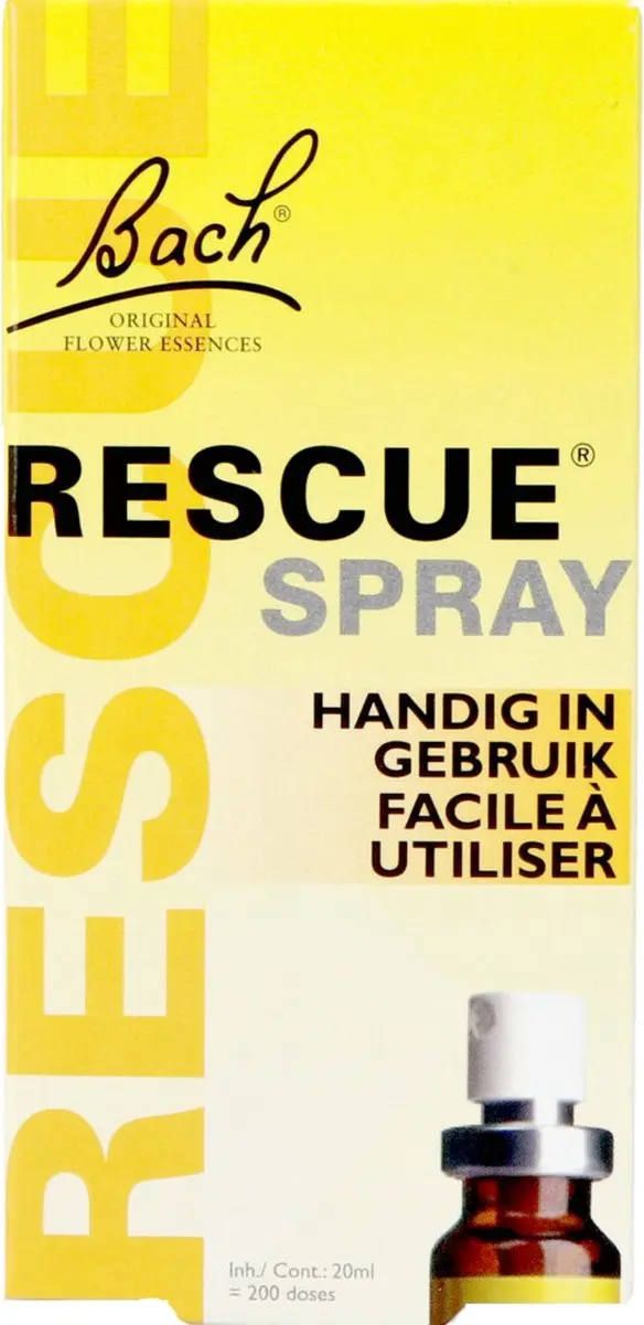 Bach Rescue Spray 2x20ml Voordeelverpakking