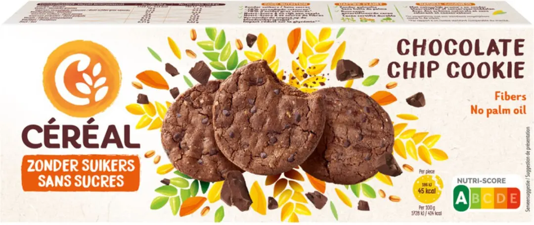 Cereal Chocolate Chip Cookies 12x 130g