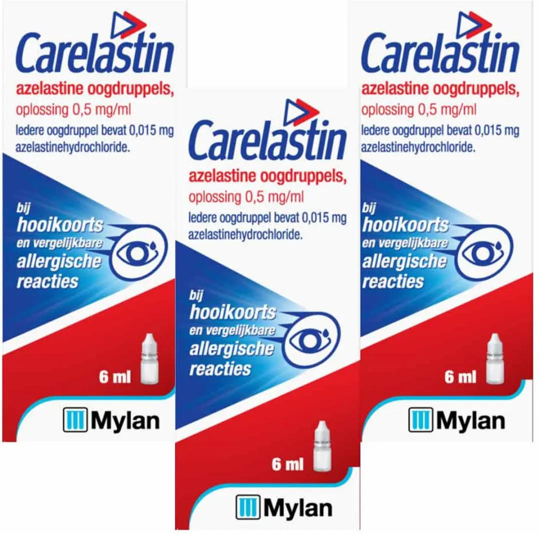 Carelastin Oogdruppels bij Hooikoorts 18ml