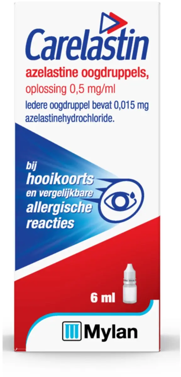 Carelastin Oogdruppels bij Hooikoorts 18ml