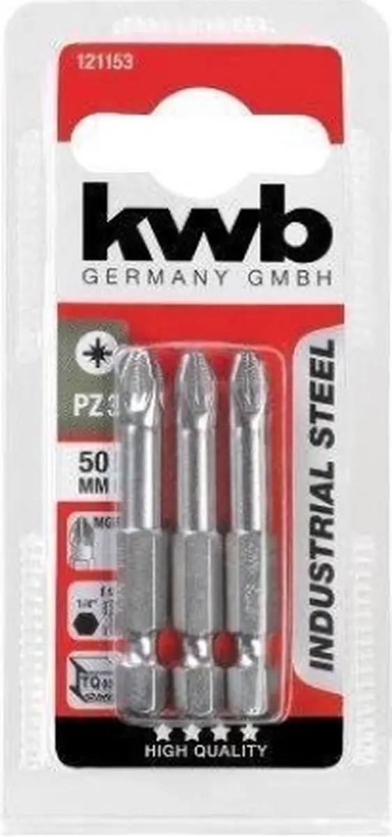 KWB Schroefbit PZ3 50mm