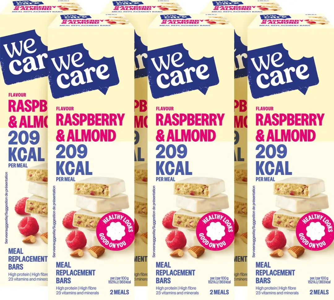 weCare Meal Replacement Framboos Amandel