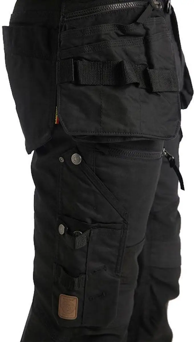 Blåkläder Werkbroek X1900 Denim Stretch - Maat 56 - Zwart