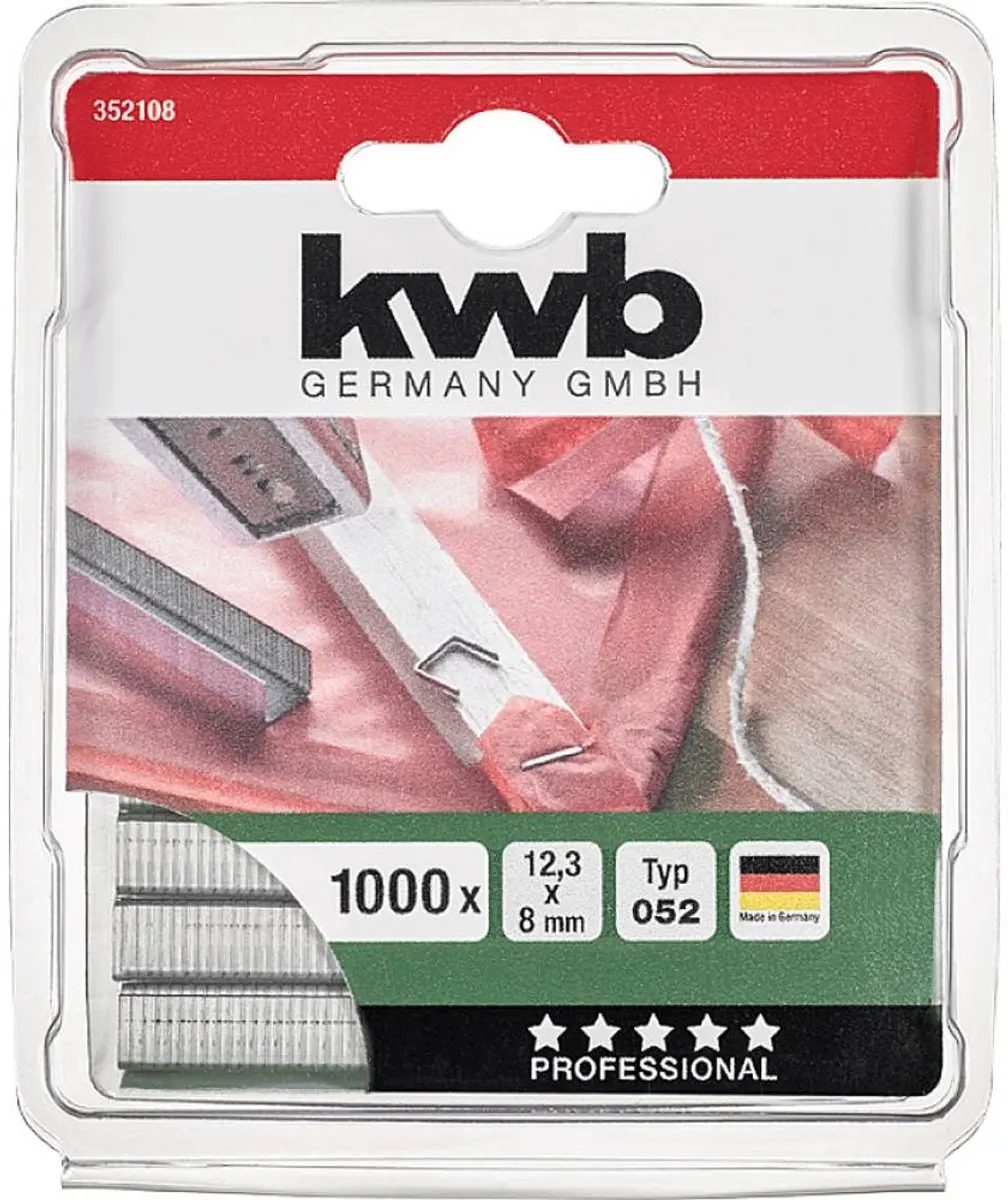 KWB Nieten 352106 - 12.3x8mm - 1000 Stuks