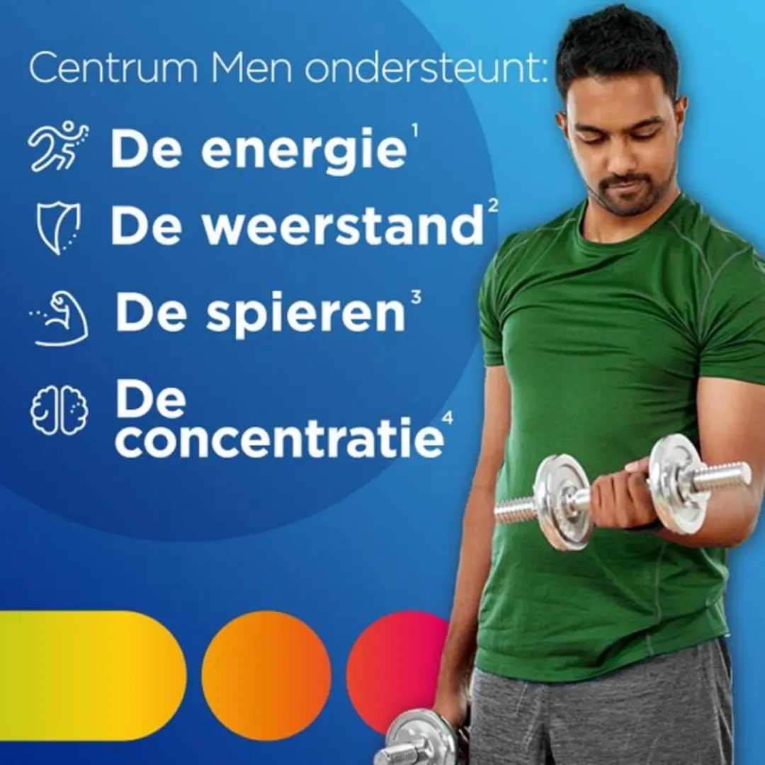 Centrum Men Multivitaminen 180 tabletten