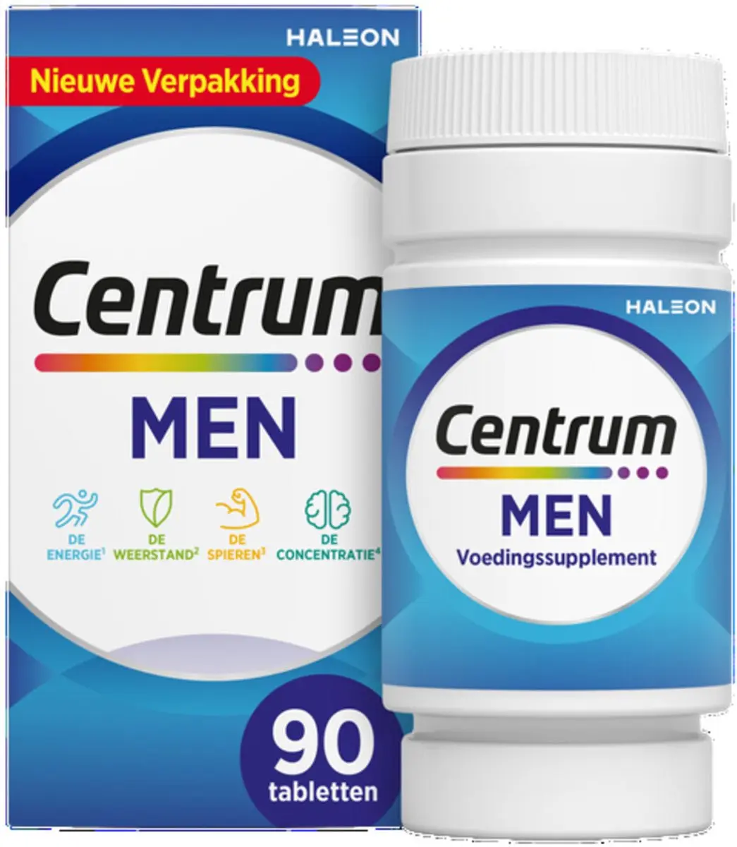Centrum Men Multivitaminen 180 tabletten