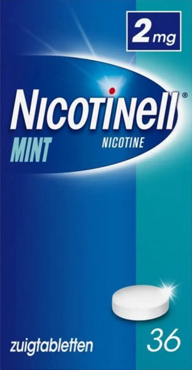 Nicotinell Mint Zuigtabletten 2mg - 108 Stuks (3x36)
