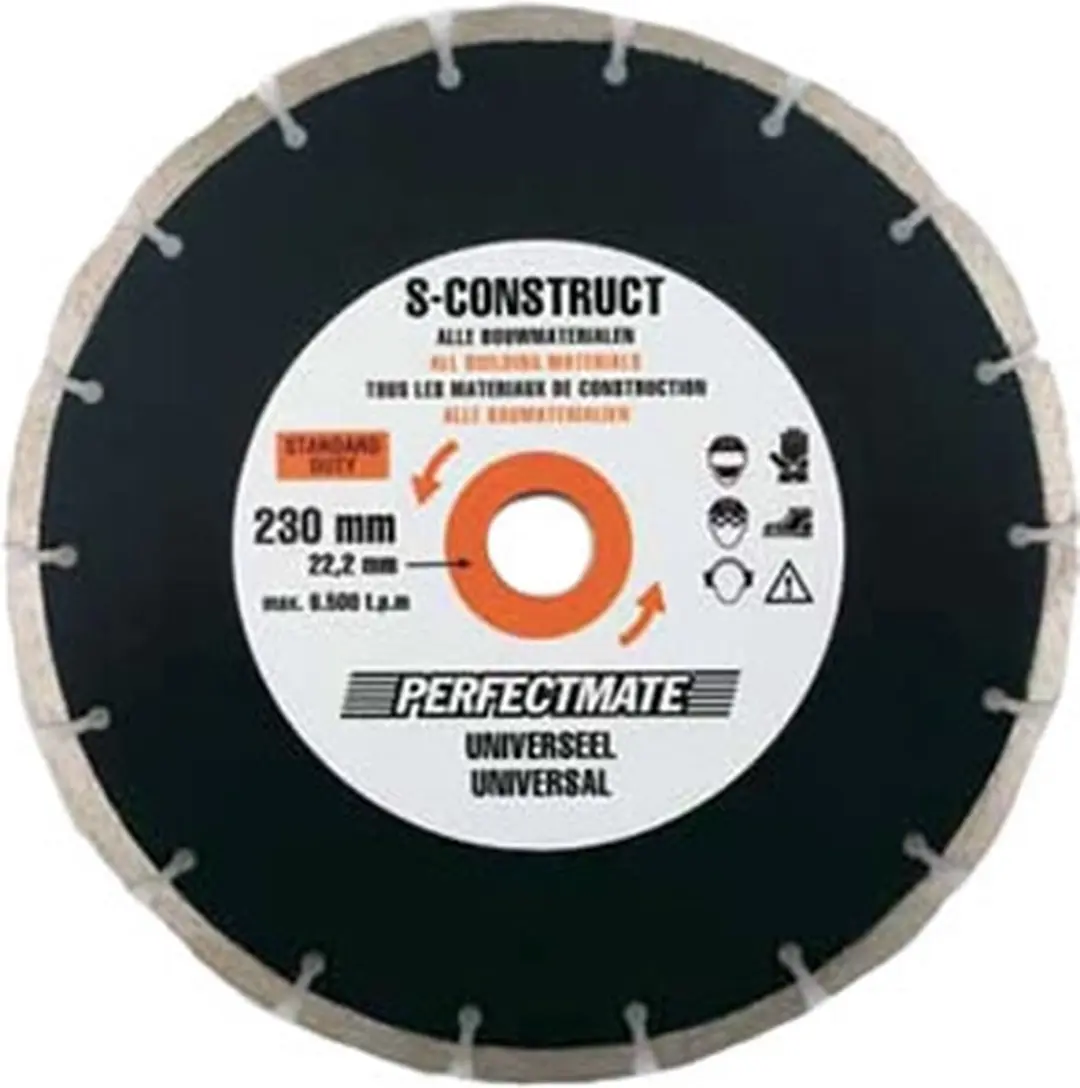 InterDynamics Diamantzaag Perfectmate 230mm EPU0603 - Beton/Steen