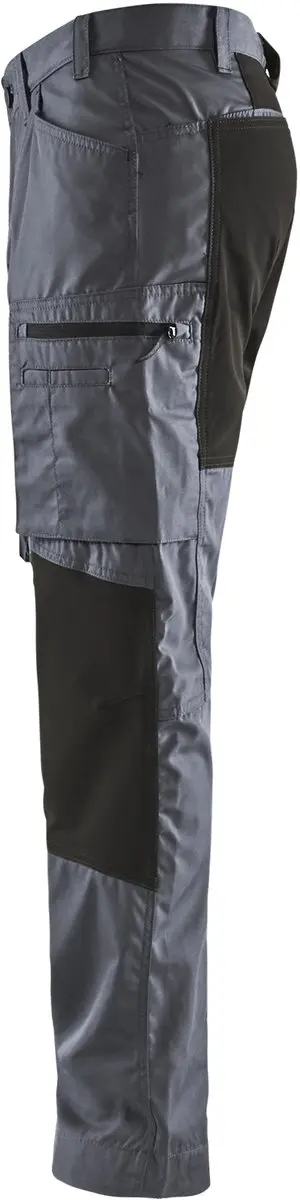 Blåkläder Service Werkbroek 1459-1845 - Grijs/Zwart - Maat 46