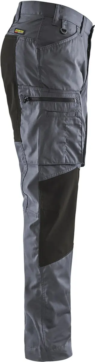 Blåkläder Service Werkbroek 1459-1845 - Grijs/Zwart - Maat 46