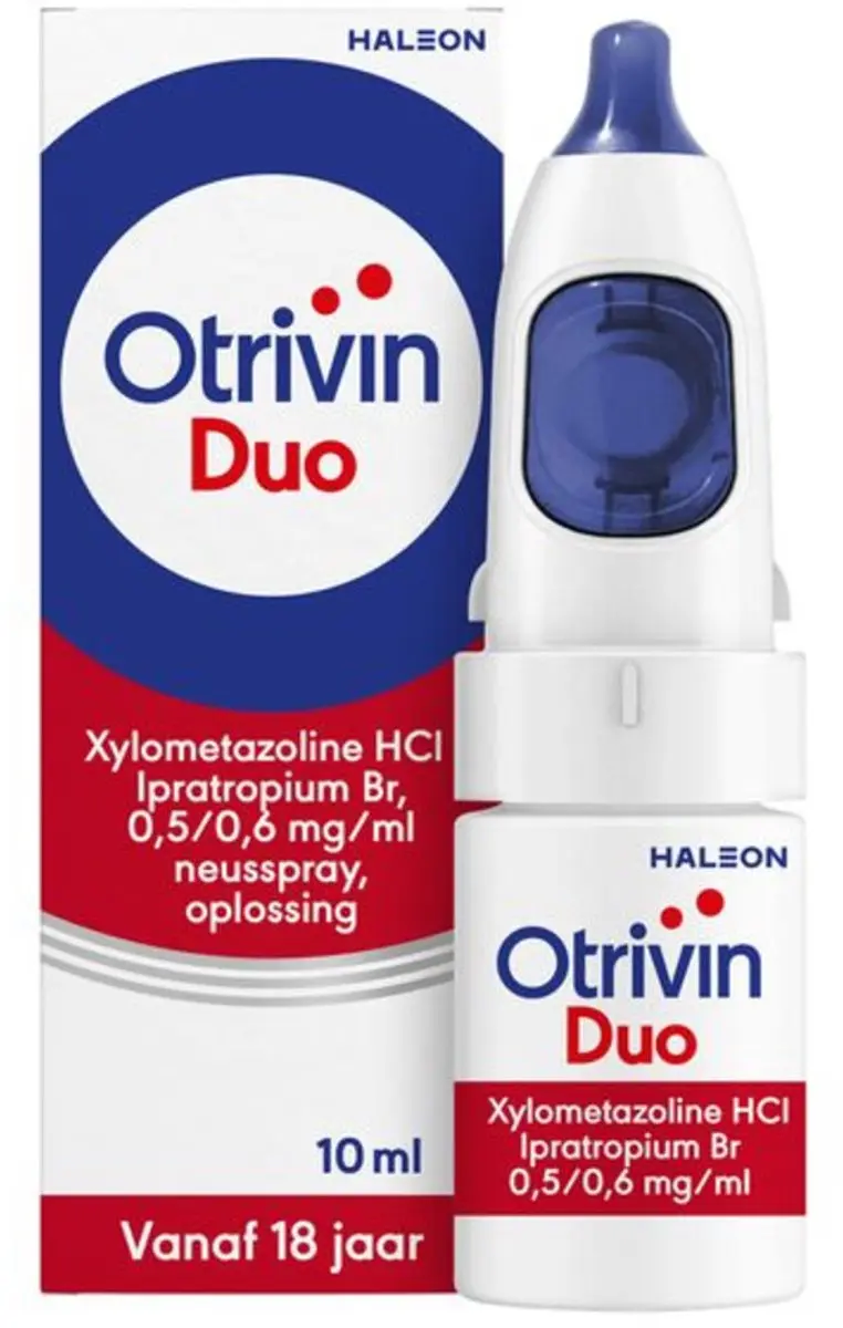 Otrivin Duo Neusspray Xylometazoline 10ml