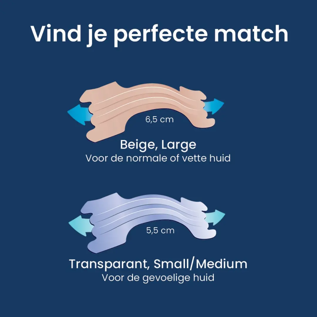 Breathe Right Neusstrips Large Beige - 30 Stuks - afbeelding 6 van 6