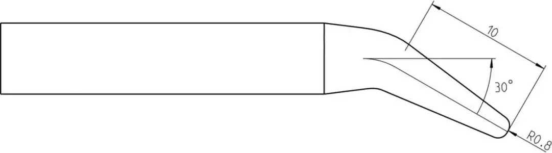 Weller RTU 016 C X MS Soldeerpunt - 1.6mm - T0050105499