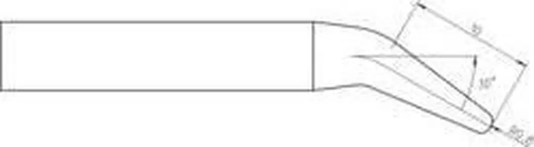 Weller RTU 016 C X MS Soldeerpunt - 1.6mm - T0050105499